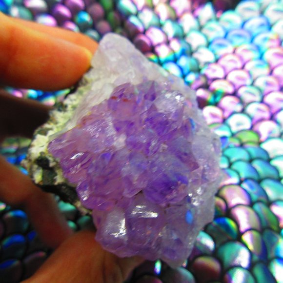 Amethyst Geode Natural Cluster - Picture 3 of 8